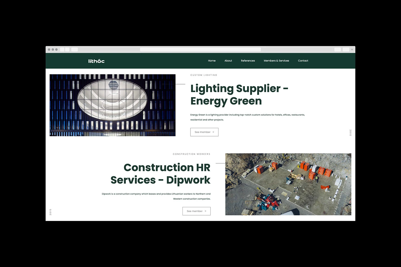 Lithóc branding