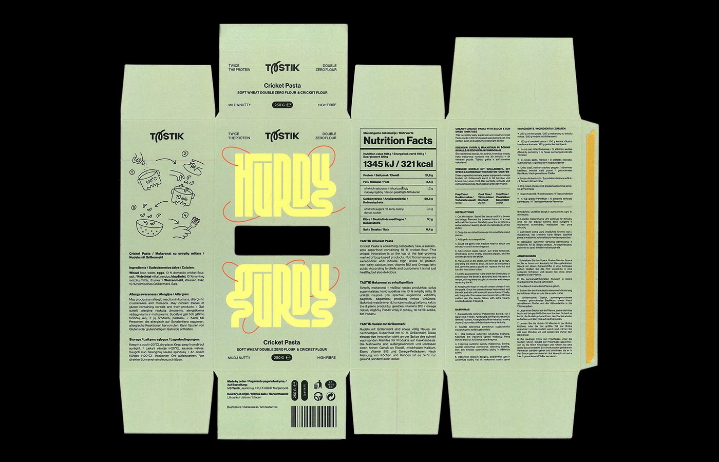 Tastik packaging