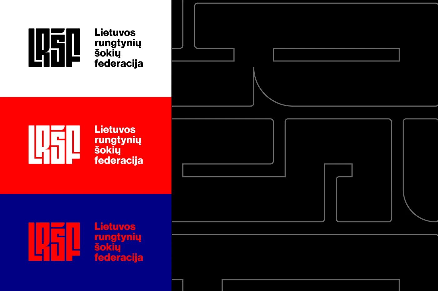 Lithuanian Cheerleading Federation Branding