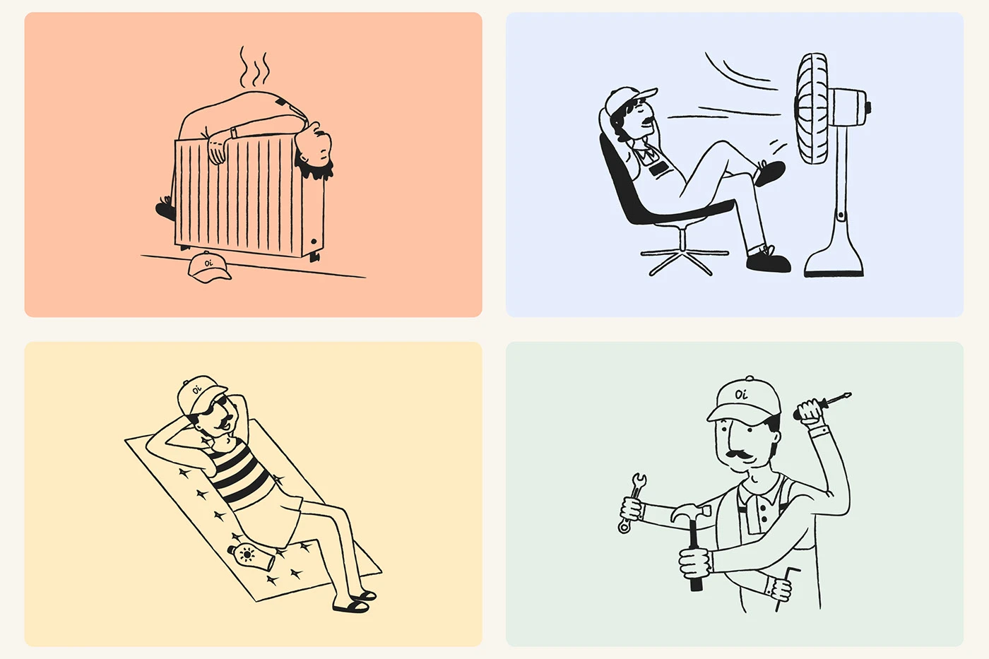Oikaista branding