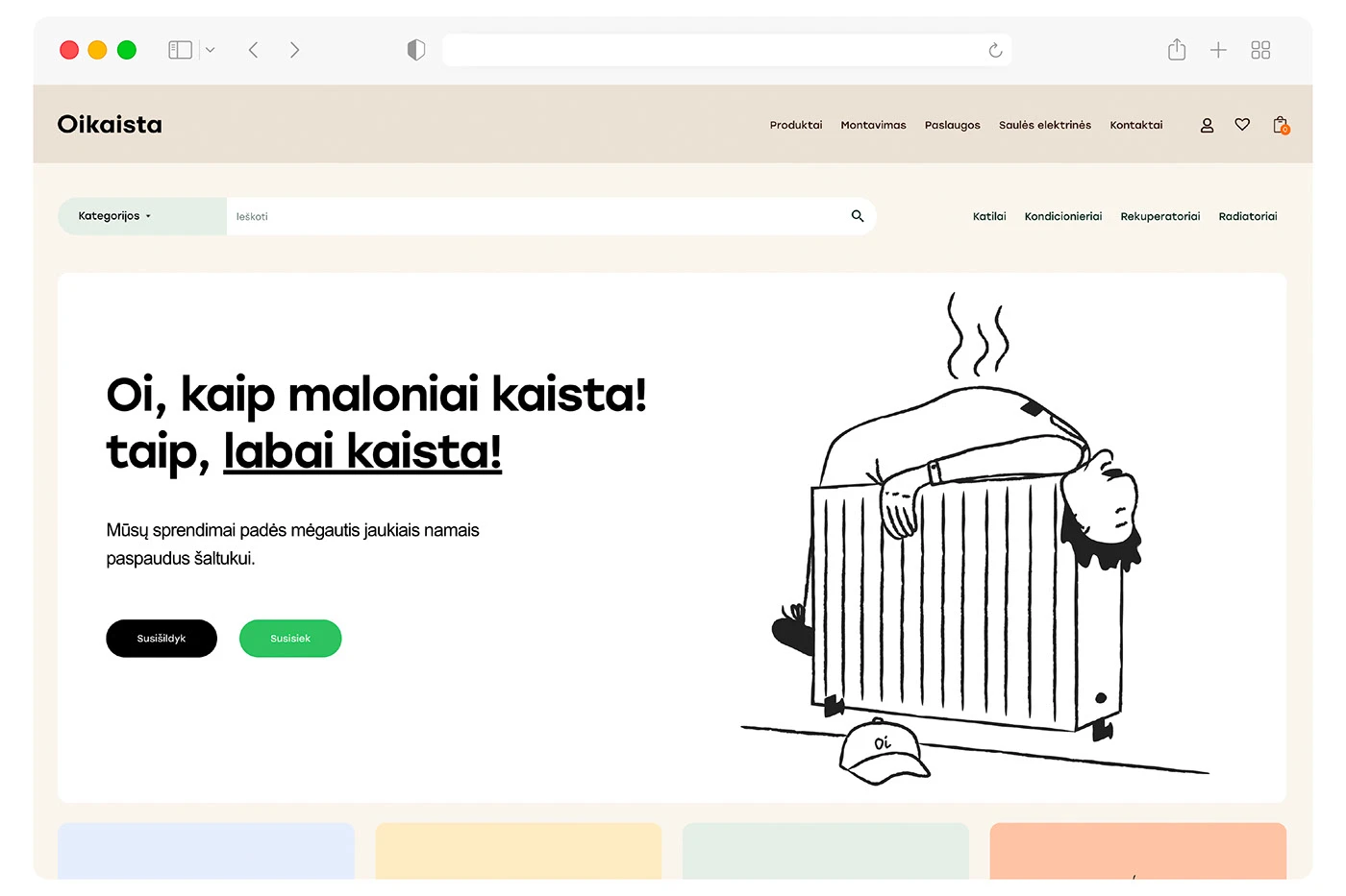 Oikaista branding