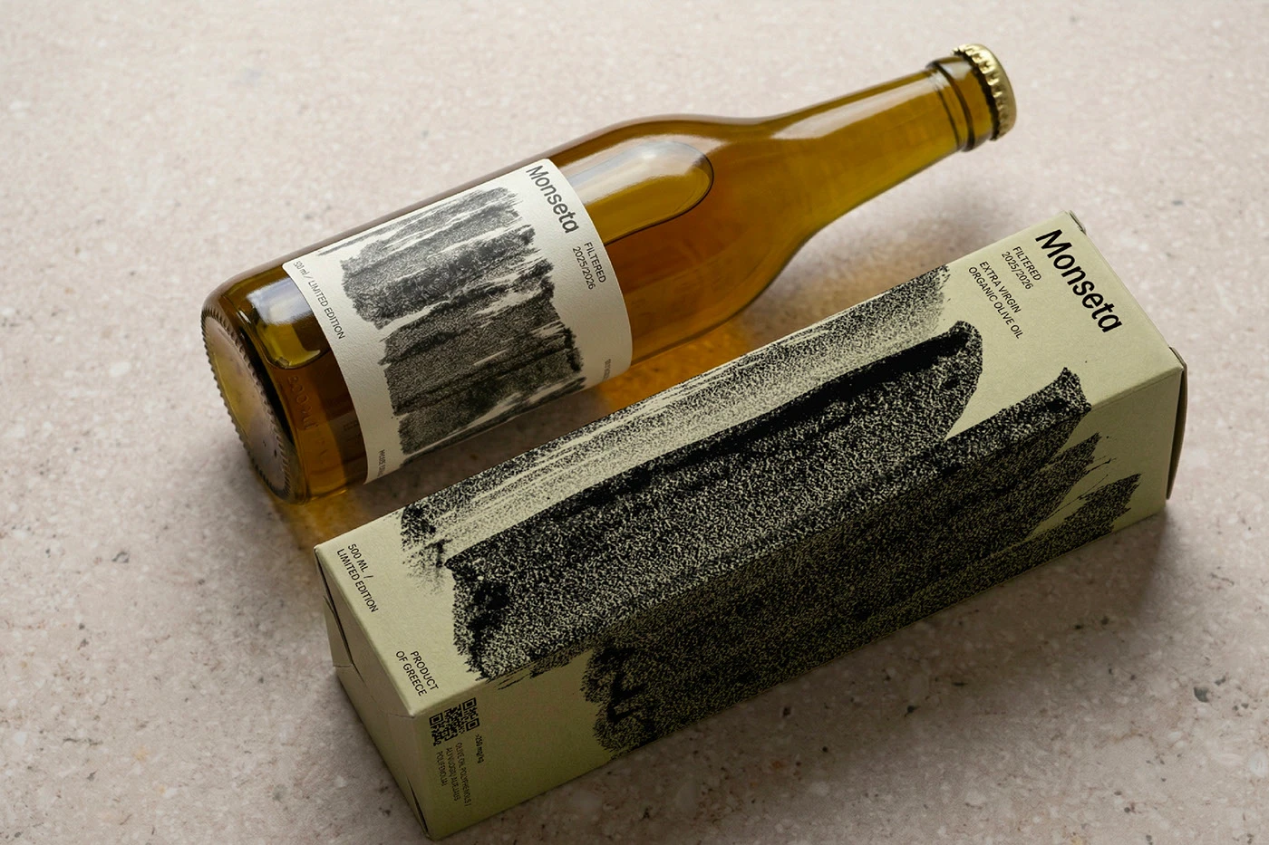 Monseta Olive Oil limited packaging
