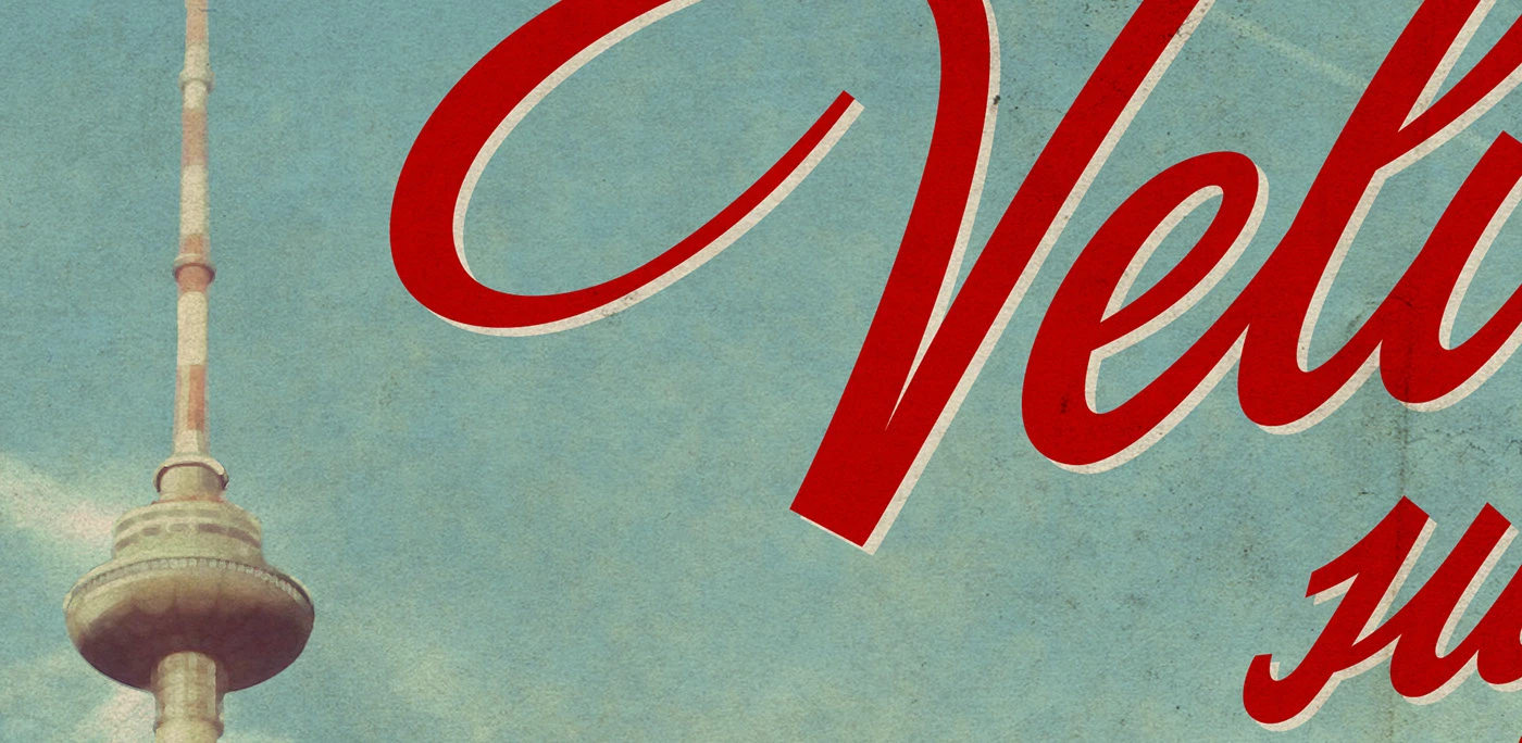 „Veliuona“ candy poster