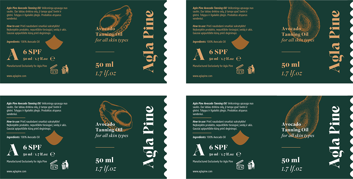 Agla Pine Avocado Oil