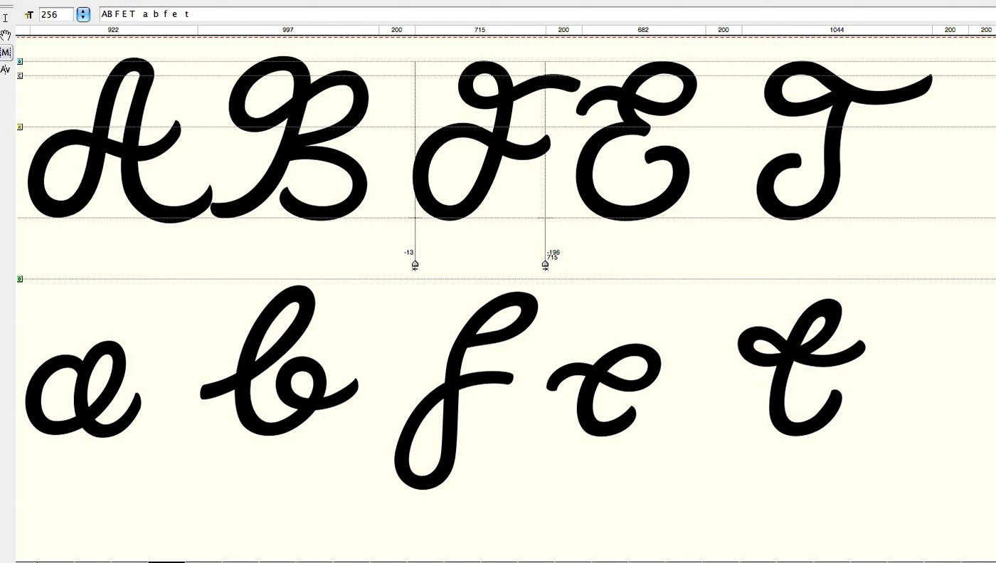Treciokas typeface